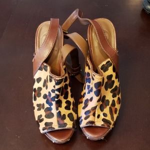 Tory Burch ankle strap heels